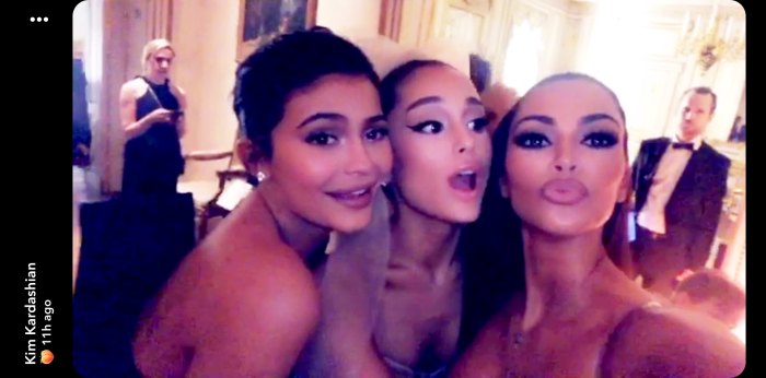 Kylie Jenner, Ariana Grande and Kim Kardashian Snapchat Met Gala 2018
