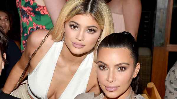 Kim Kardashian West, Kylie Jenner, Khloe Kardashian and Kris Jenner, Kylie Jenner and Kim Kardashian West host a dinner and preview of their new apps launching soon at Nobu Malibu on September 1, 2015 in Malibu, California.