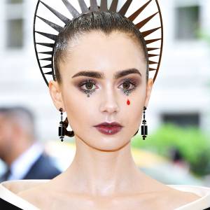 Lily Collins Met Gala 2018 Wildest Hair and Makeup