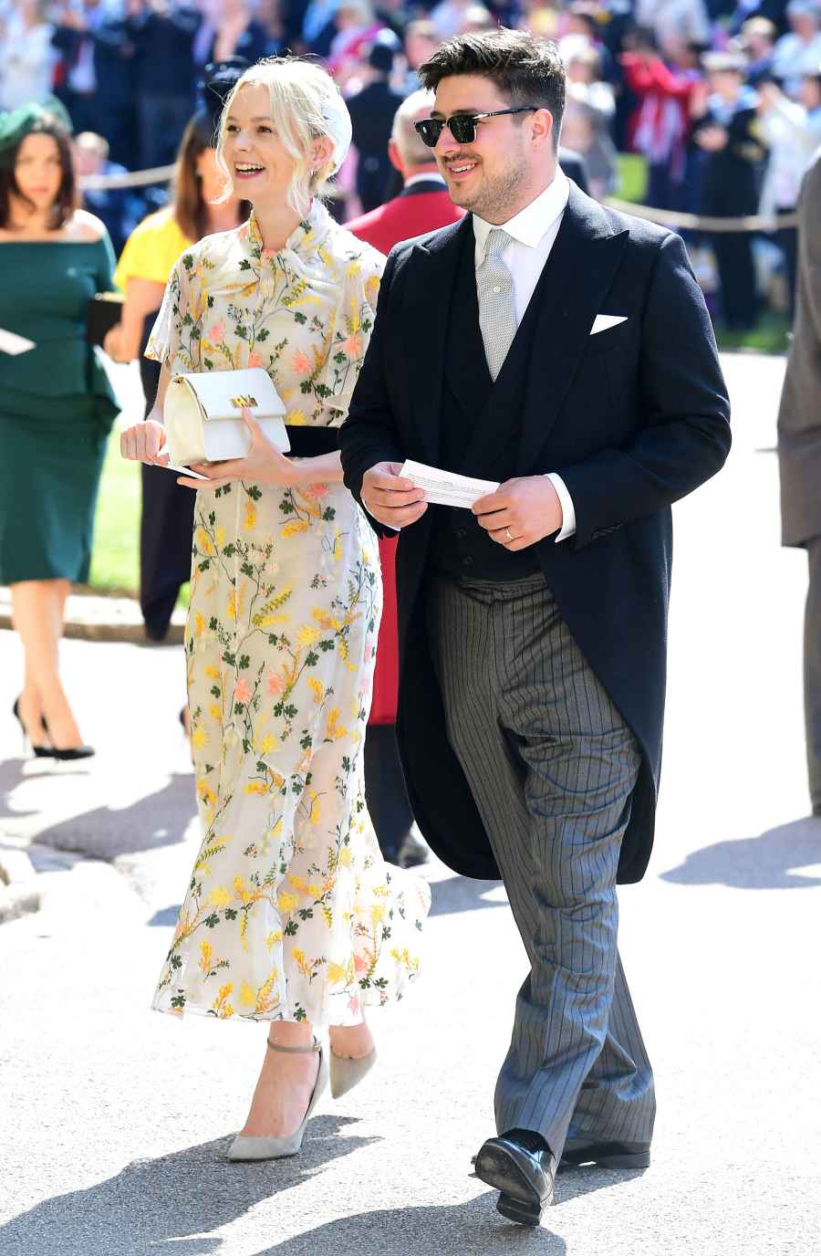 Marcus Mumford and Carey Mulligan RW