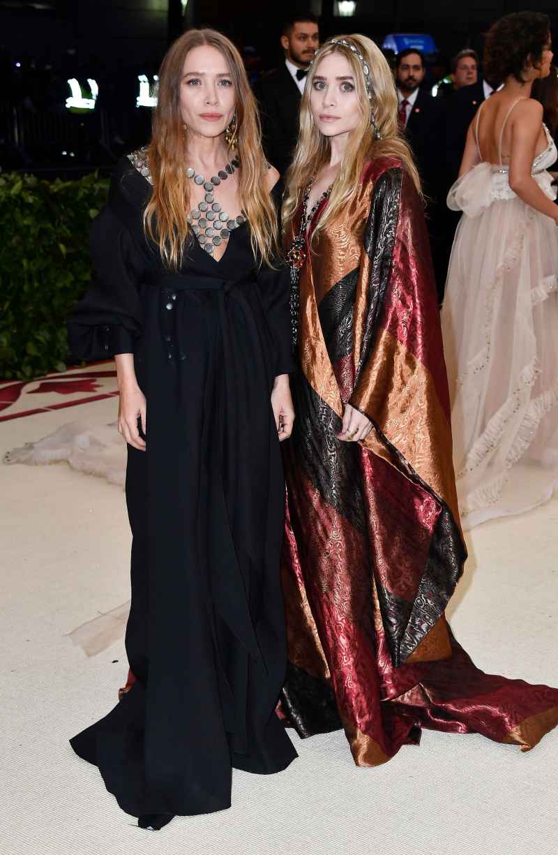 Mary-Kate Olsen and Ashley Olsen met 18