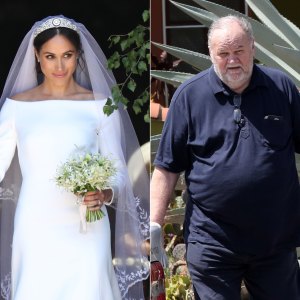 Meghan Markle and Thomas Markle
