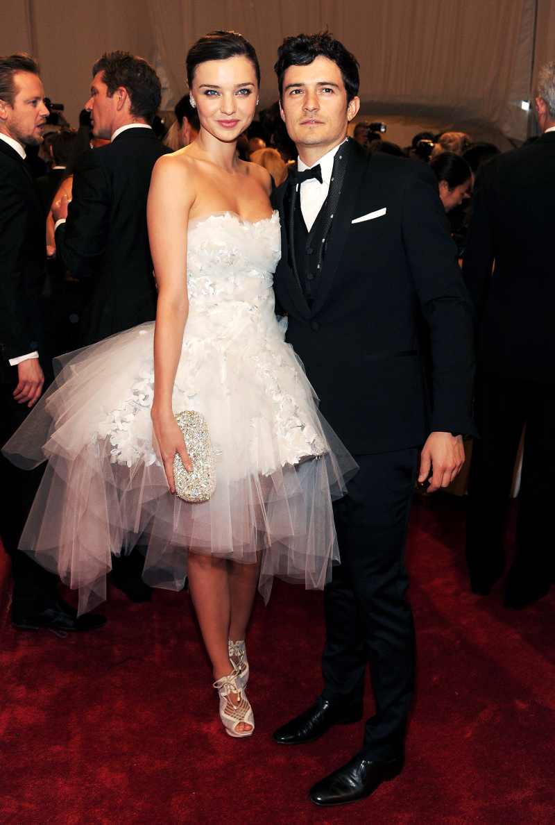 Miranda Kerr and actor Orlando Bloom