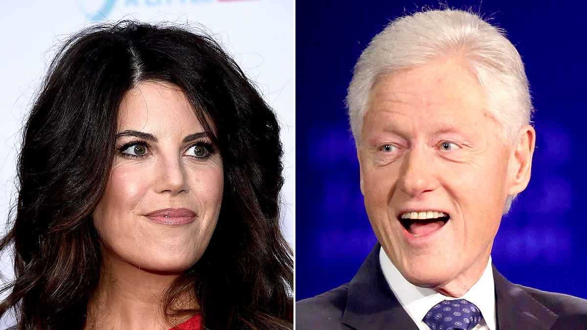 Monica Lewinsky and Bill Clinton