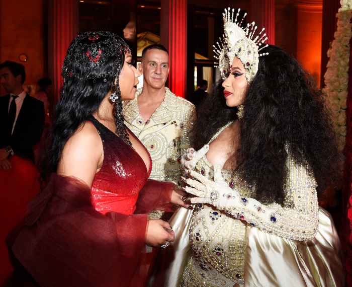 Nicki Minaj Cardi B Met Gala 2018