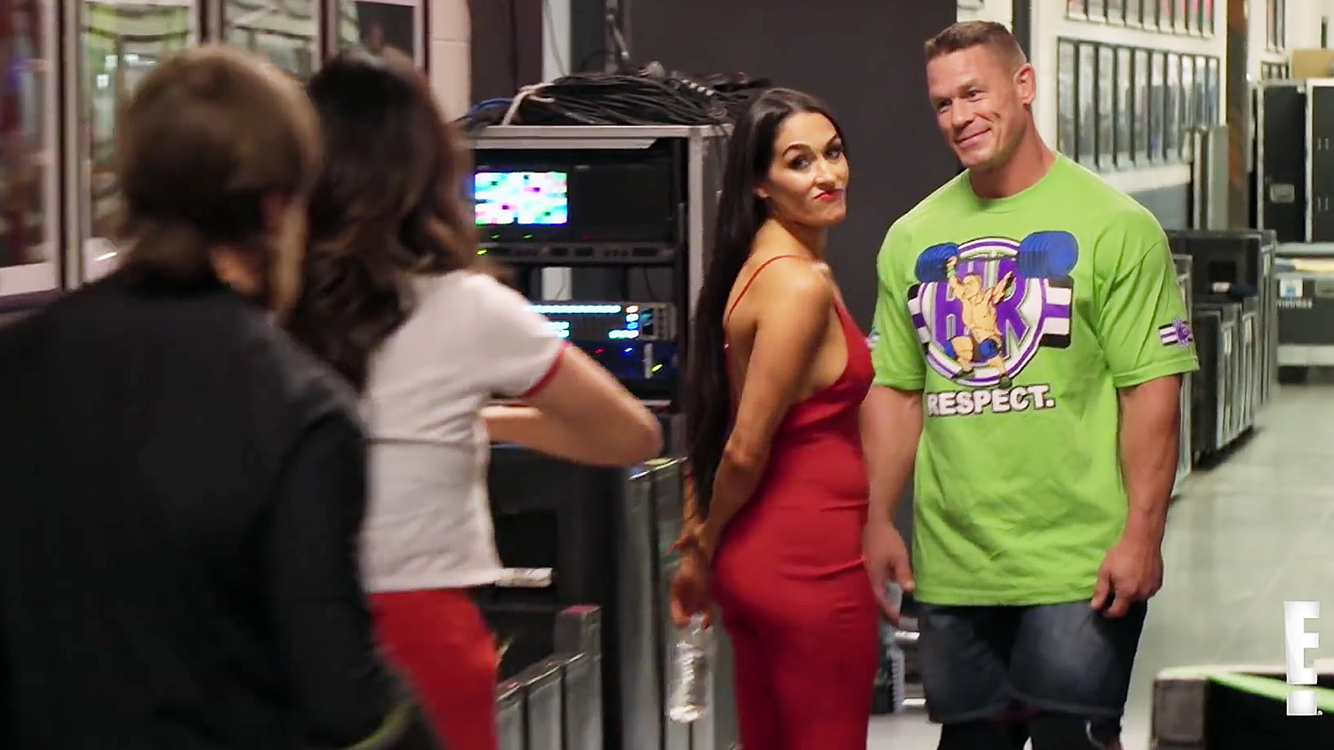 Watch Nikki Bella, John Cena Reunite for the First Time After Split