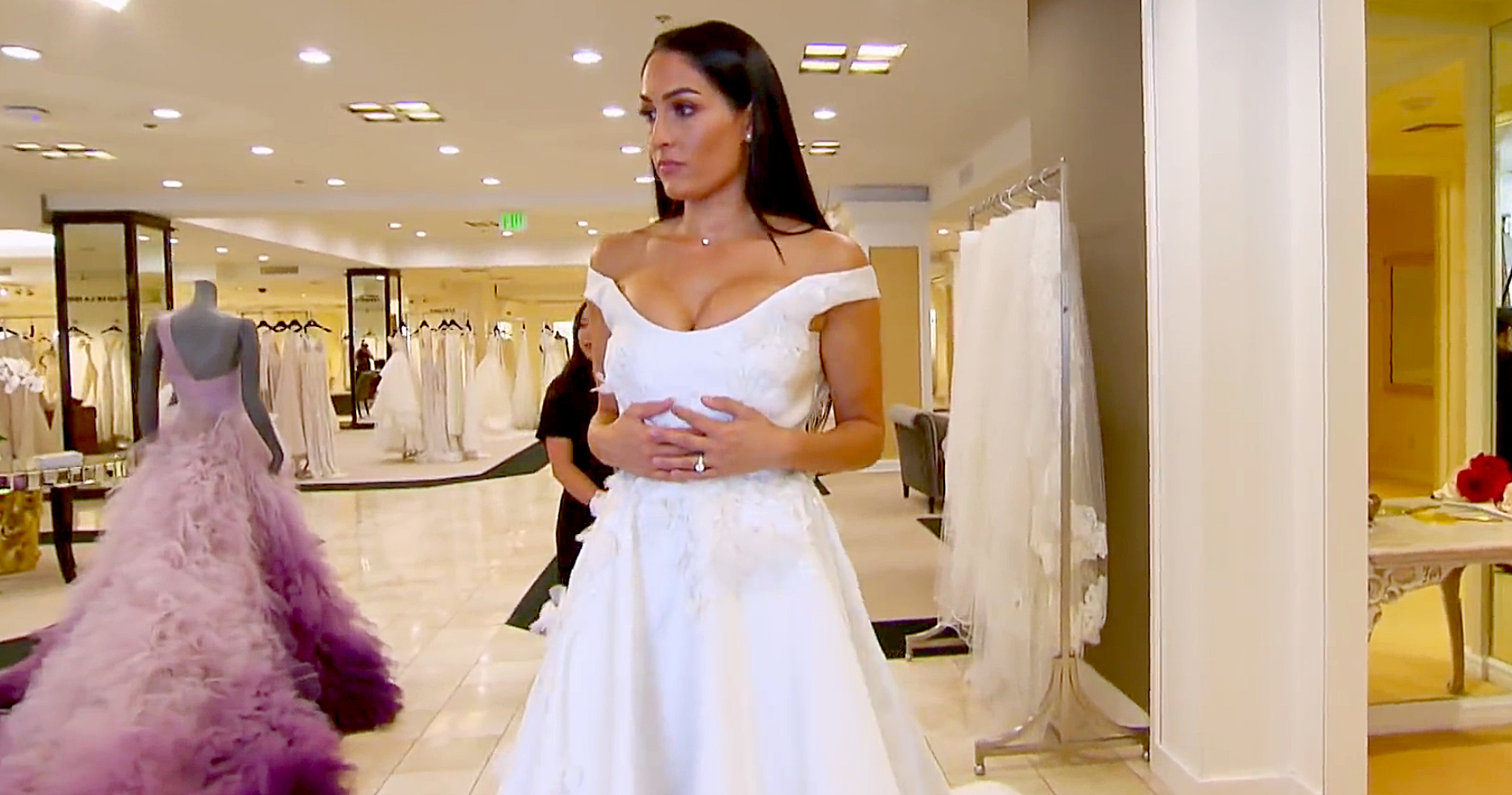 Nikki Bella Something Felt Off While Wedding Dress Shopping
