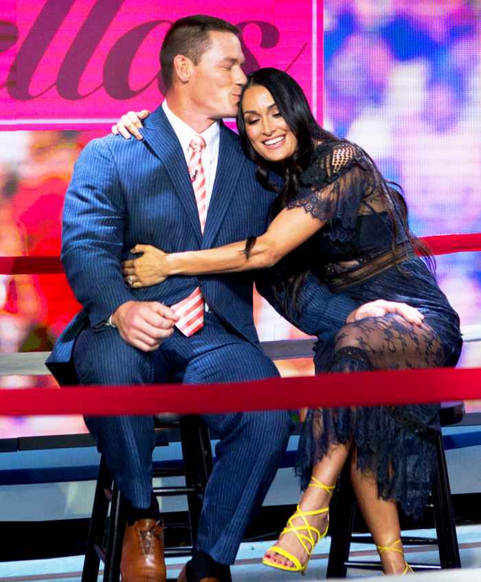 John Cena and Nikki Bella on ‘Today‘ show