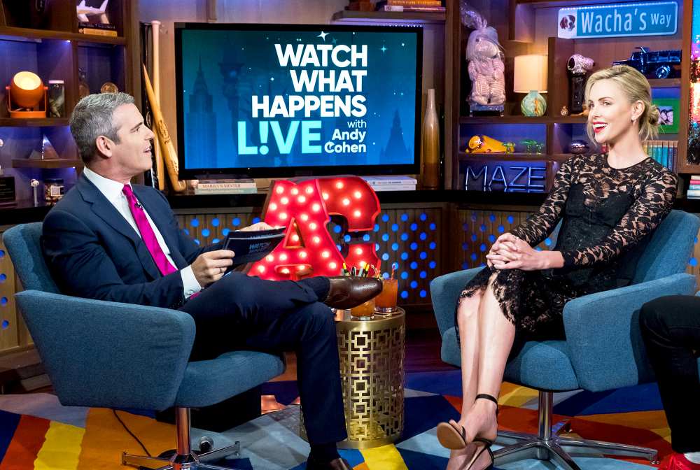 Charlize Theron on ‘Watch What Happens Live with Andy Cohen‘