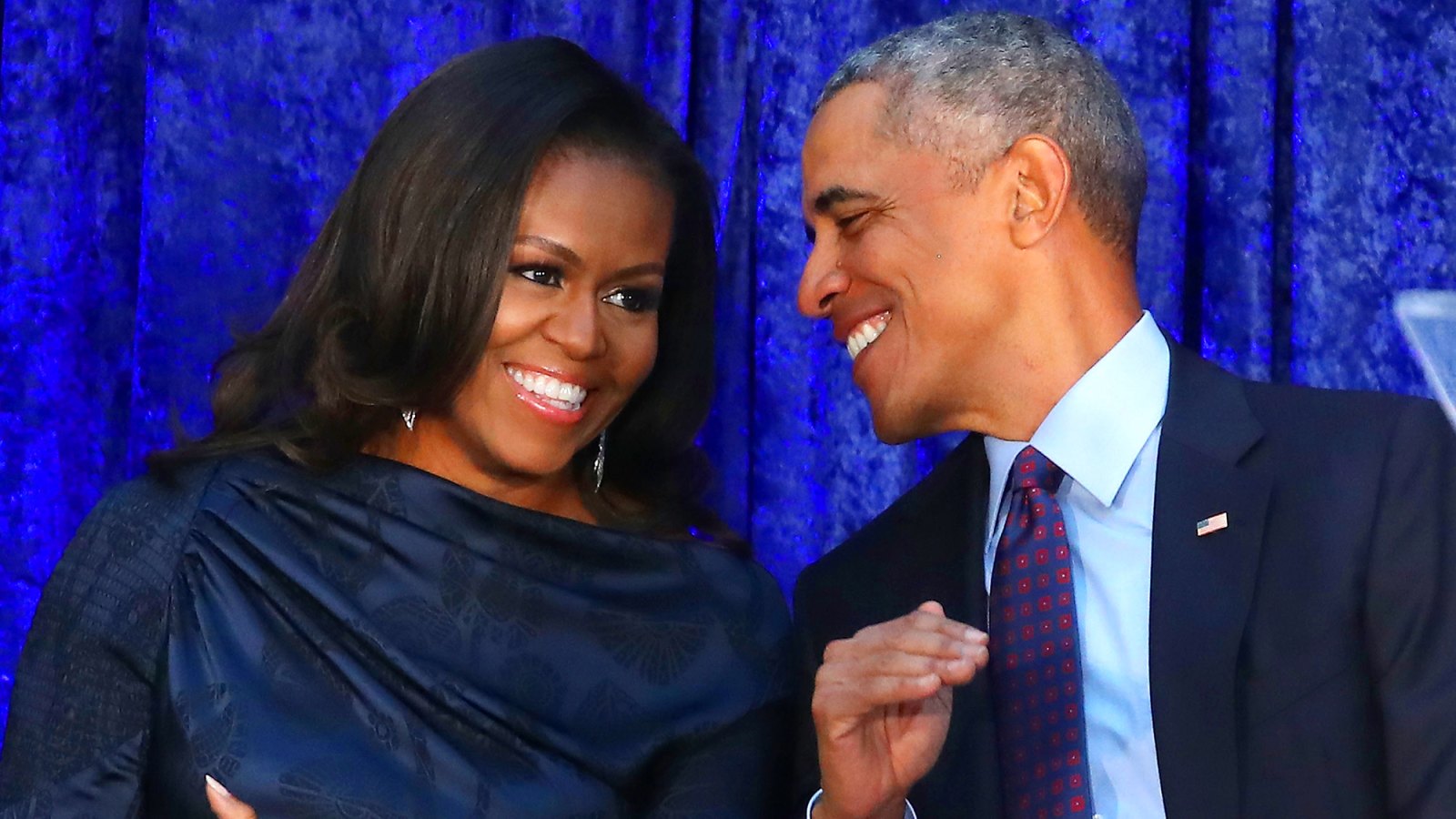 President Barack Obama and first lady Michelle Obama