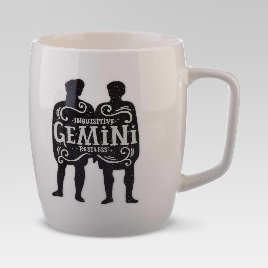 Porcelain Zodiac Mug 18oz White - Threshold