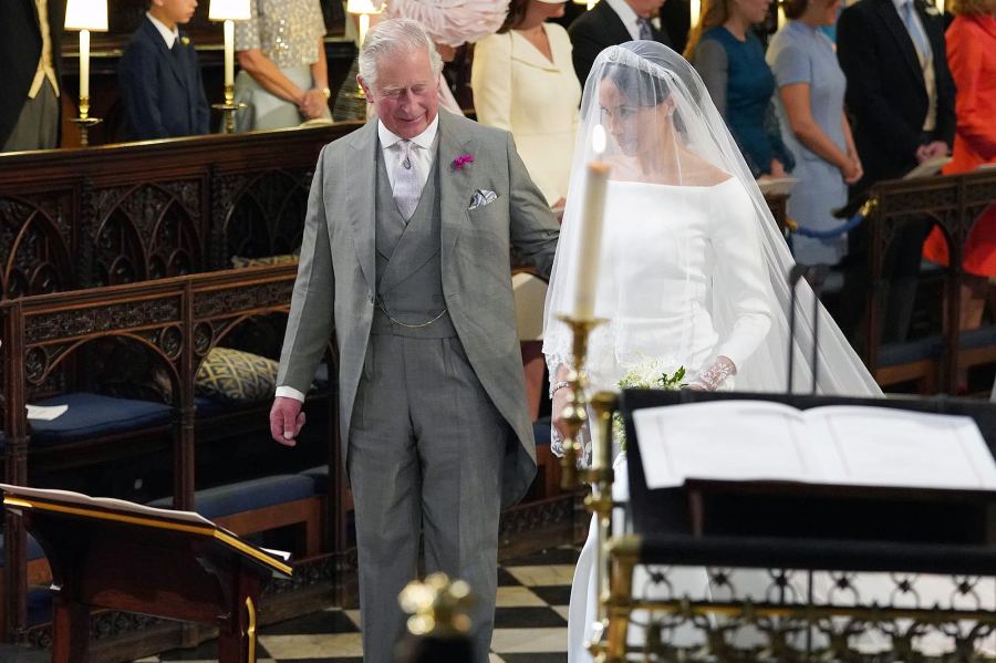 Prince Charles Was Protective of Meghan, Royal Wedding, Body Language