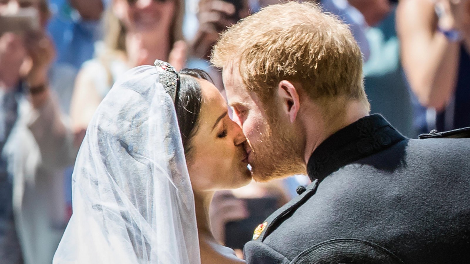 Wedding of Prince Harry and Meghan Markle, at St George's Chapel at Windsor Castle in Berkshire