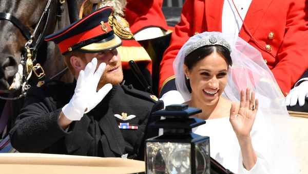 Prince Harry Meghan Markle Royal Wedding Carriage Procession