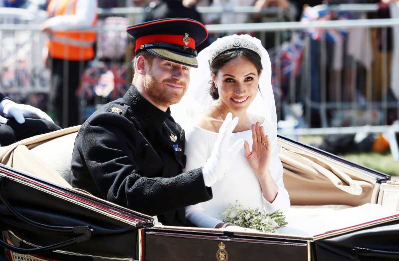 Prince Harry Meghan Markle Royal Wedding Carriage Procession Timeline