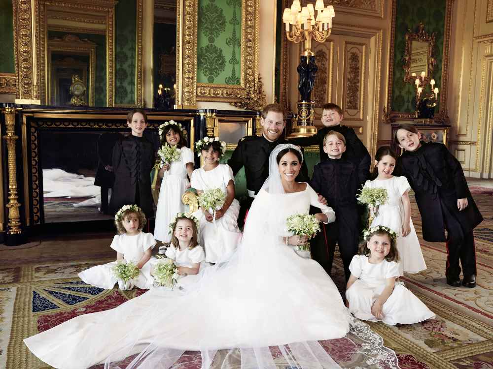Prince Harry Meghan Markle Official Wedding Photo Emerald Couch