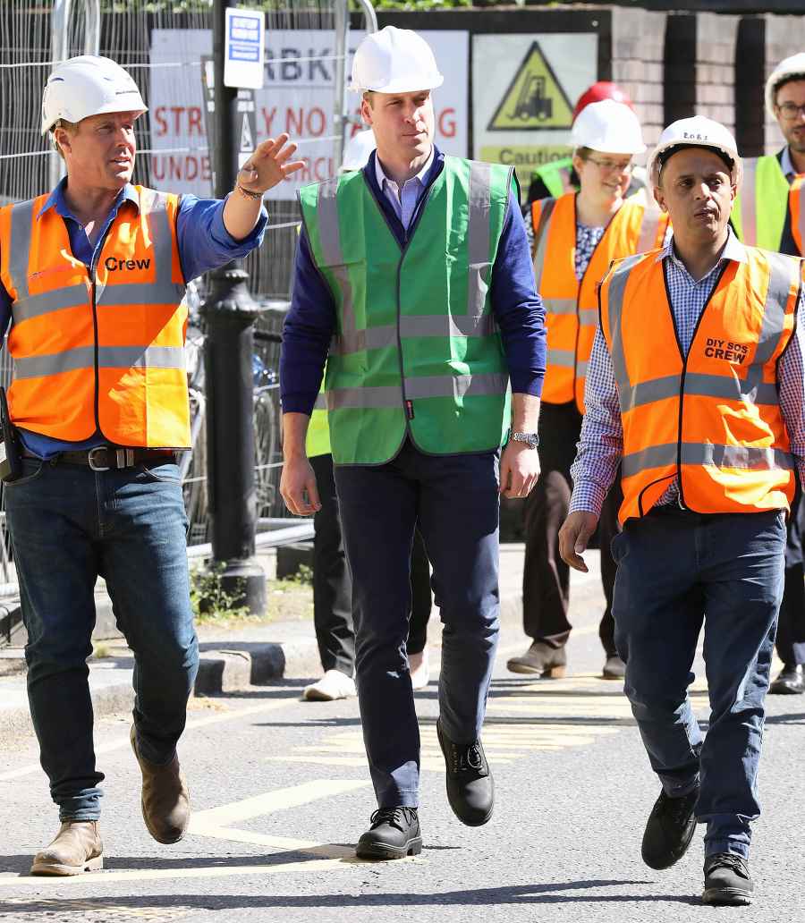 Prince William Grenfell Tower Fire Charity