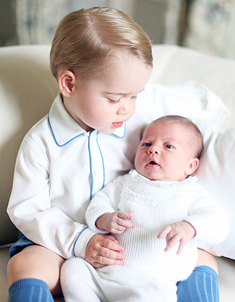 Prince George and Princess Charlotte