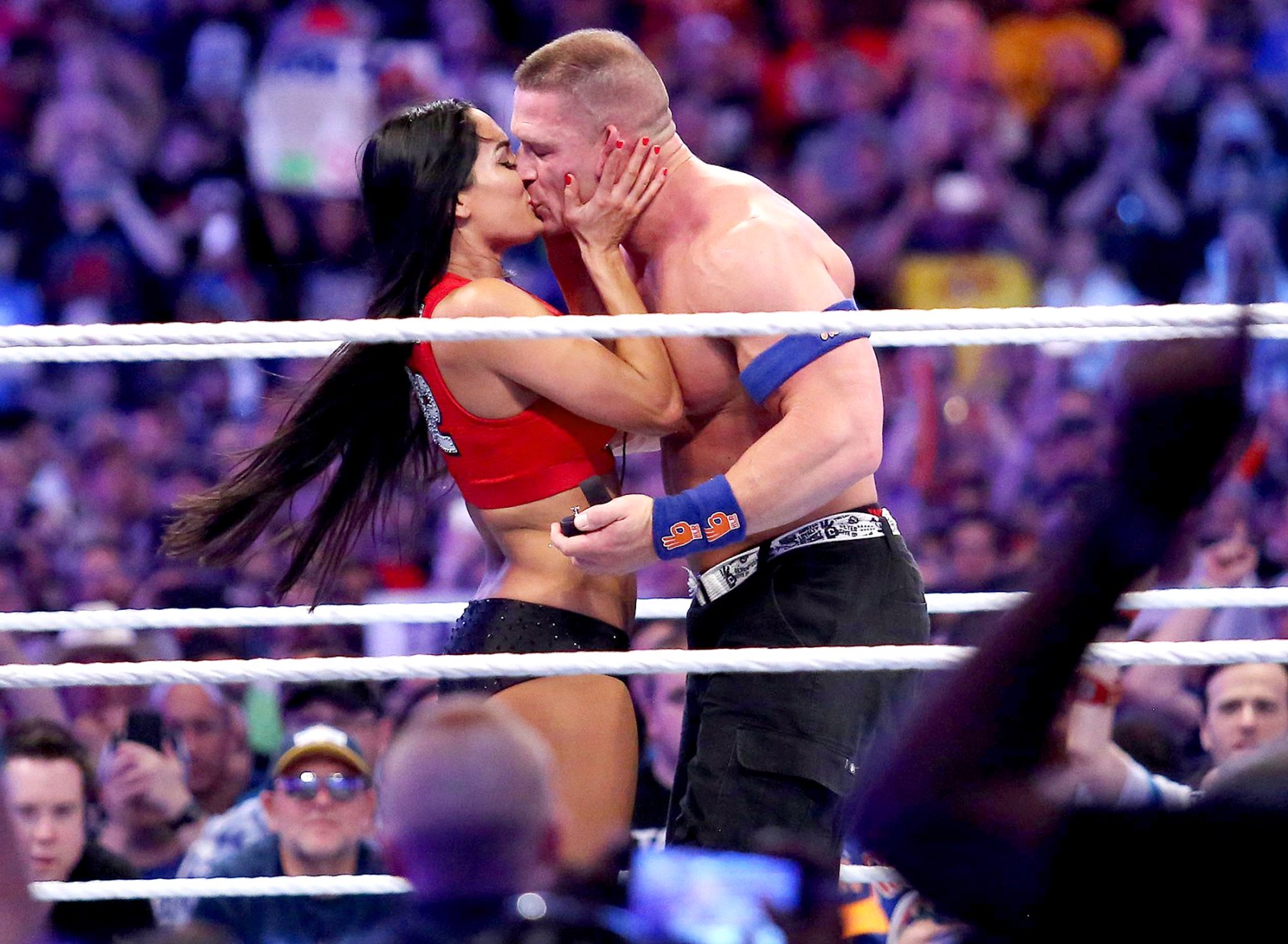 John Cena proposes to Nikki Bella