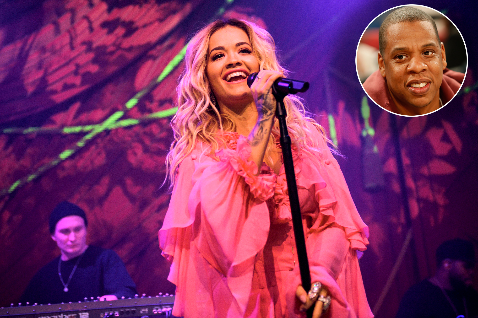 Rita Ora and Jay-Z becky with the good hair