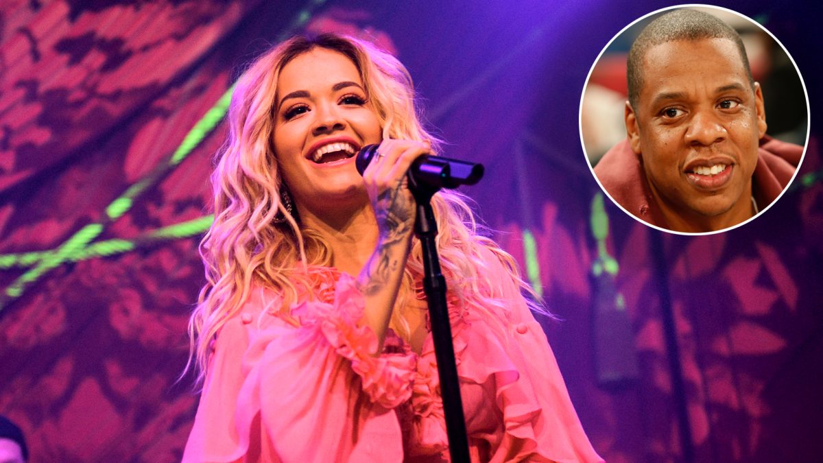 Rita Ora and Jay-Z becky with the good hair