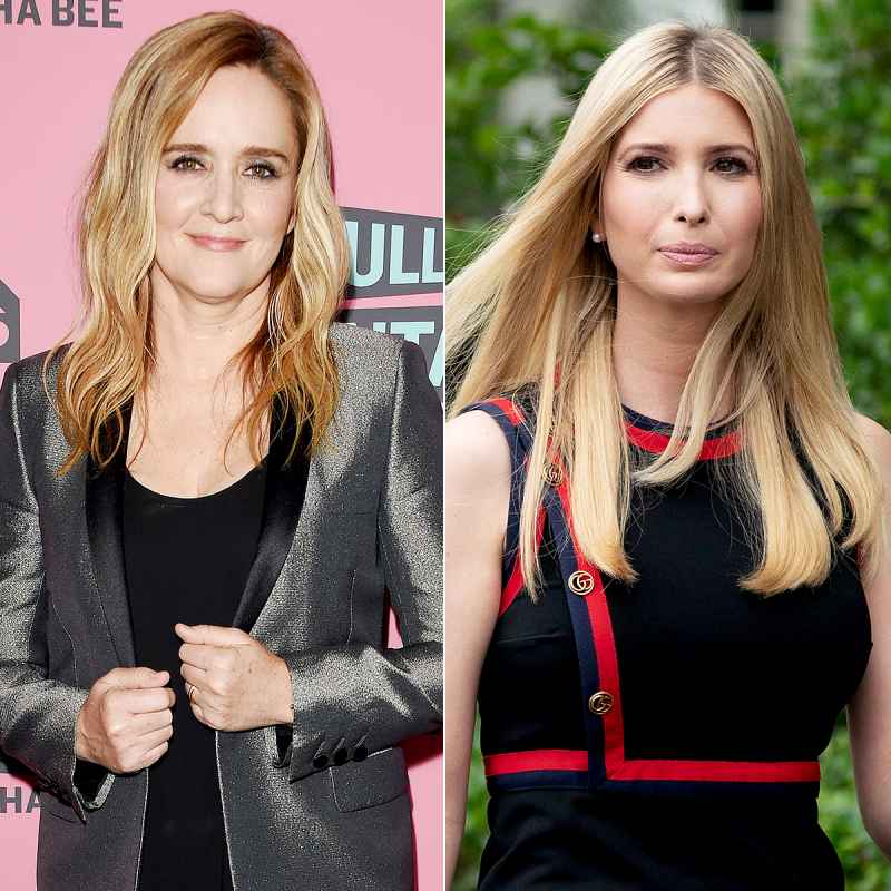 Samantha Bee and Ivanka Trump