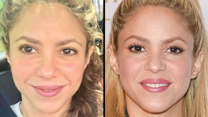 Shakira Without Makeup 2018