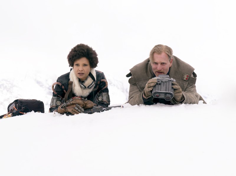 Thandie Newton and Woody Harrelson in ‘Solo: A Star Wars Story‘