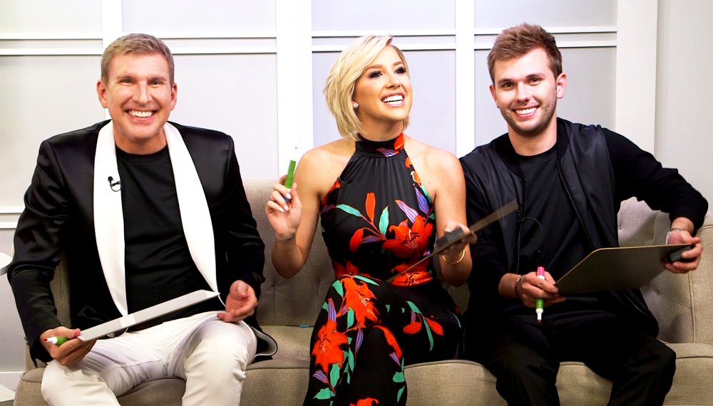 Todd, Savannah and Chase Chrisley