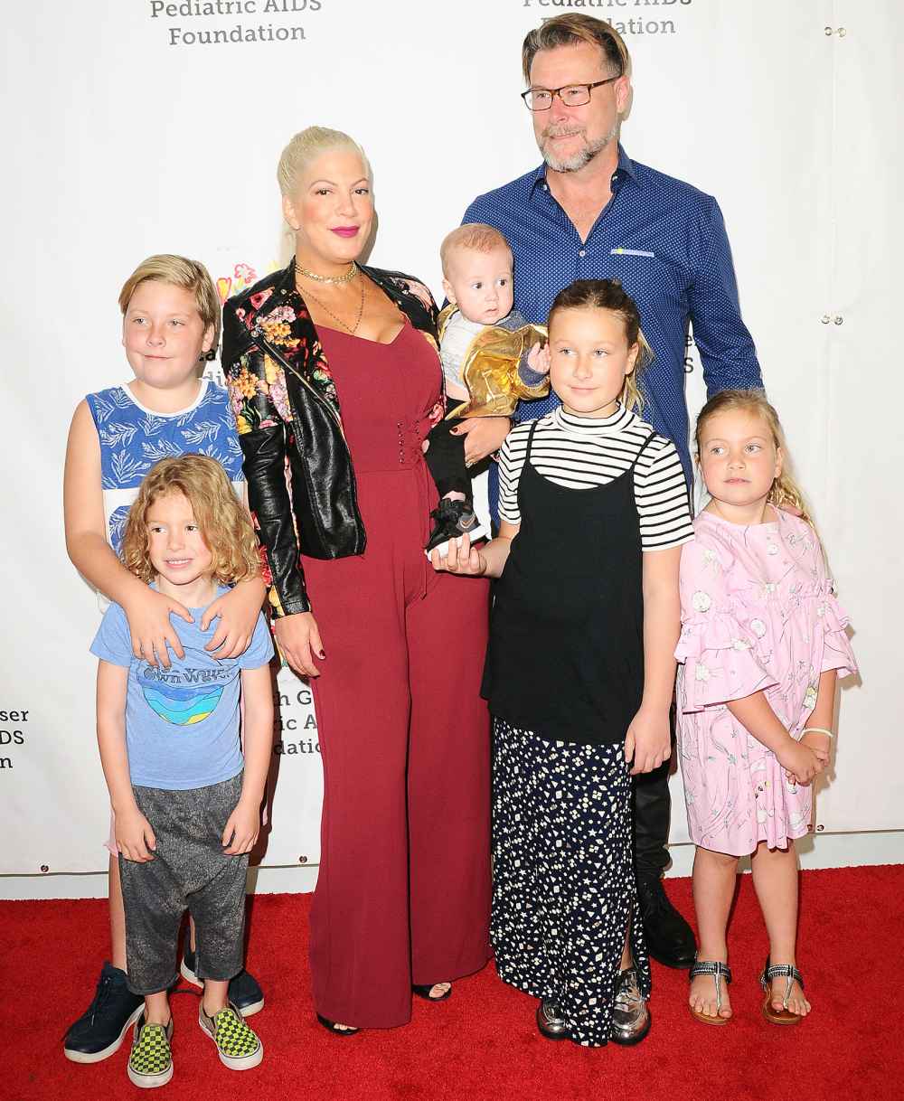 Tori Spelling Dean McDermot kids