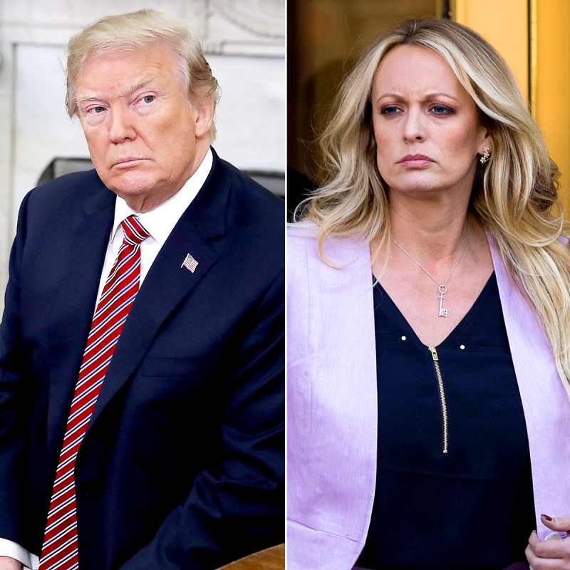 Donald Trump and Stormy Daniels