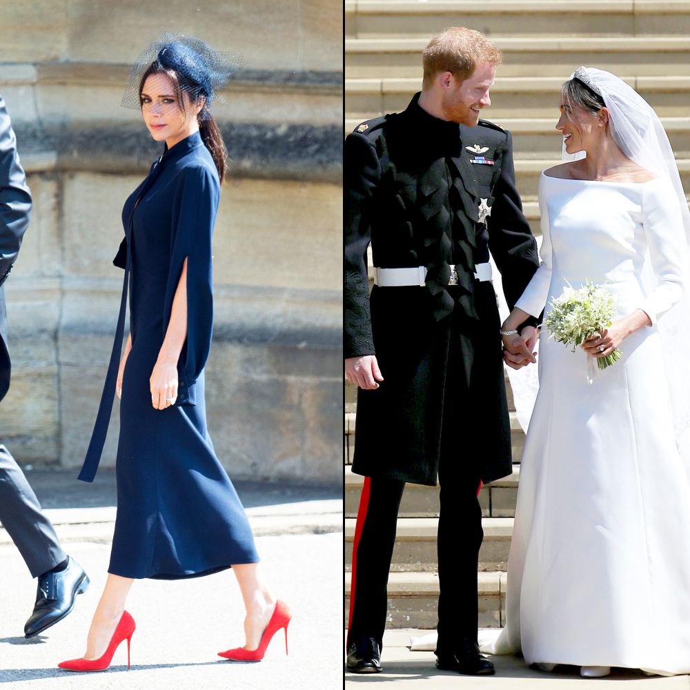 Victoria Beckham, Prince Harry and Meghan Markle