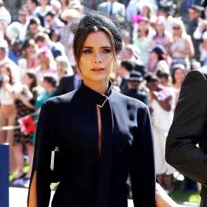 Victoria Beckham and David Beckham RW