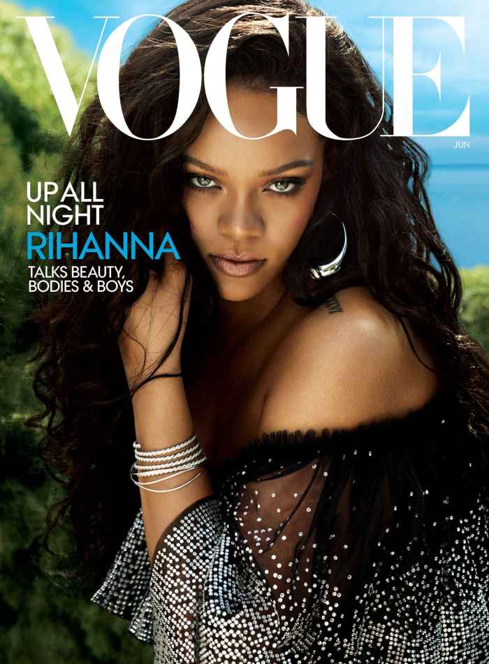 Rihanna on the June 2018 cover of 'Vogue'