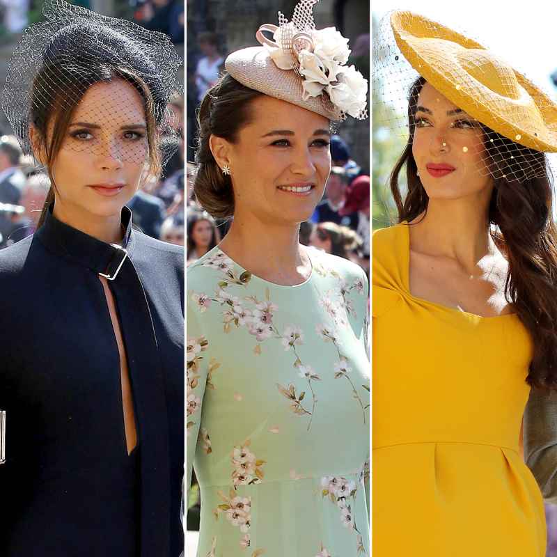 Wildest Fascinators, Royal Wedding, Victoria Beckham, Pippa Middleton, Amal Clooney