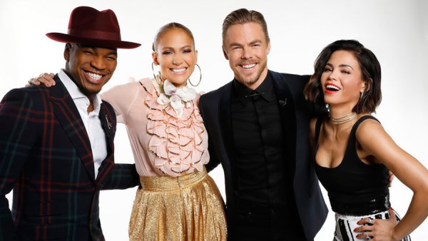 Ne-Yo, Jennifer Lopez, Derek Hough, Jenna Dewan