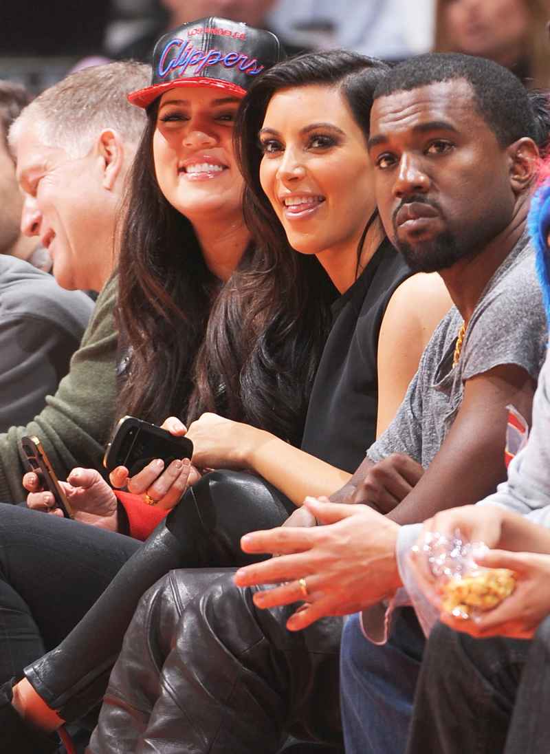 Khloe Kardashian, Kim Kardashian and Kanye West Gallery