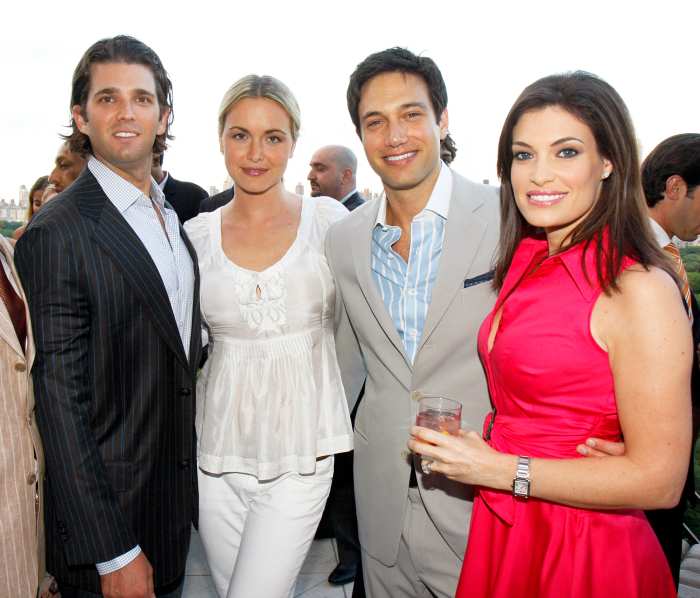 Donald Trump Jr., Vanessa Trump, Eric Villency and Kimberly Guilfoyle attend the 2008 Inocente Tequila Tasting in New York City.