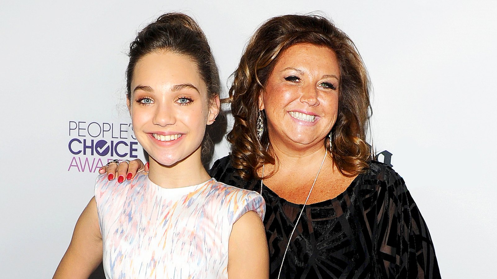 Maddie Ziegler and Abby Lee Miller attend after party for 2016 People's Choice Awards at Club Nokia in Los Angeles, California.