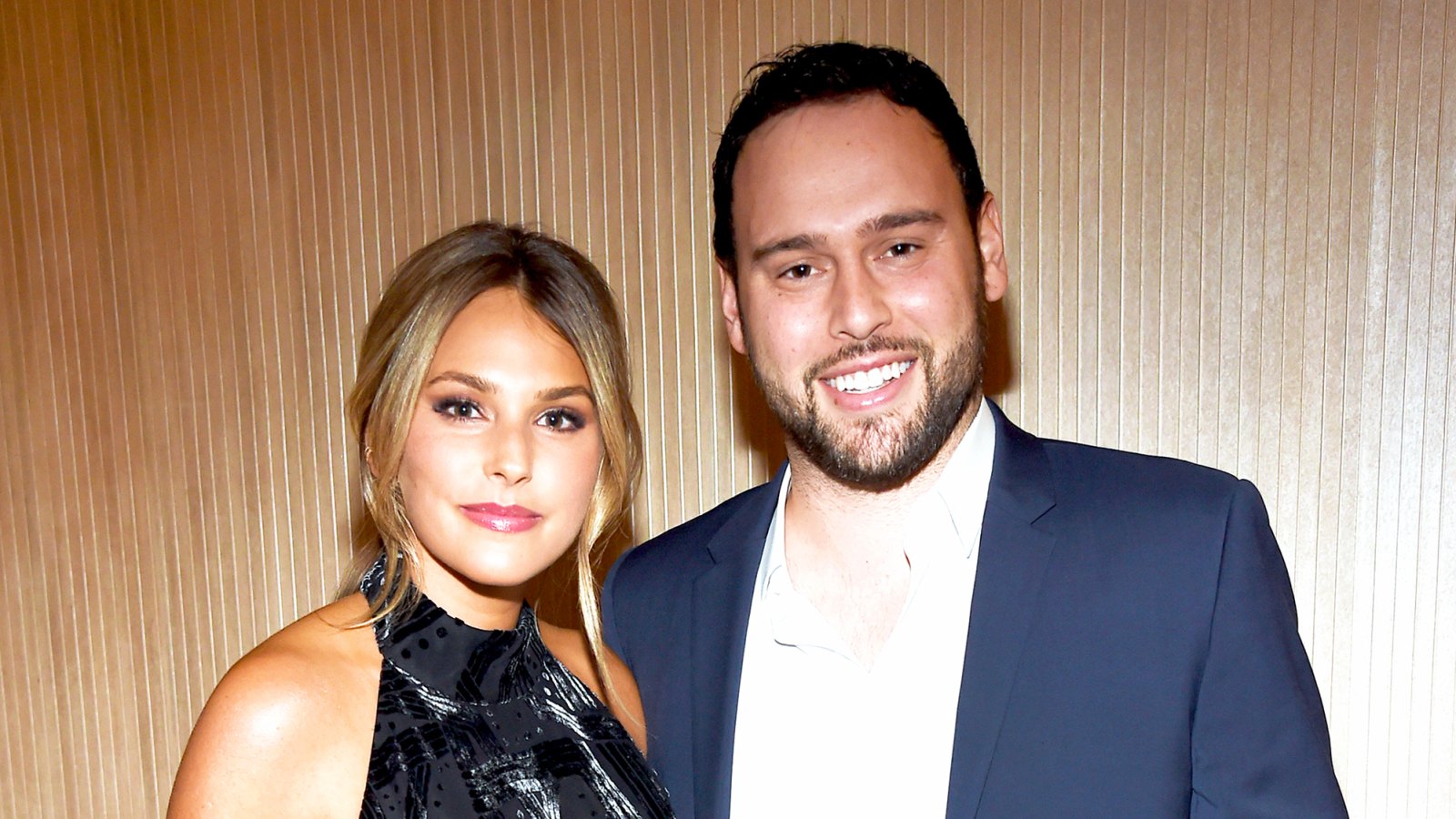 Yael Cohen and Scooter Braun attend Pre-Grammy 2017 Gala and Salute to Industry Icons Honoring Debra Lee at The Beverly Hilton in Los Angeles, California.