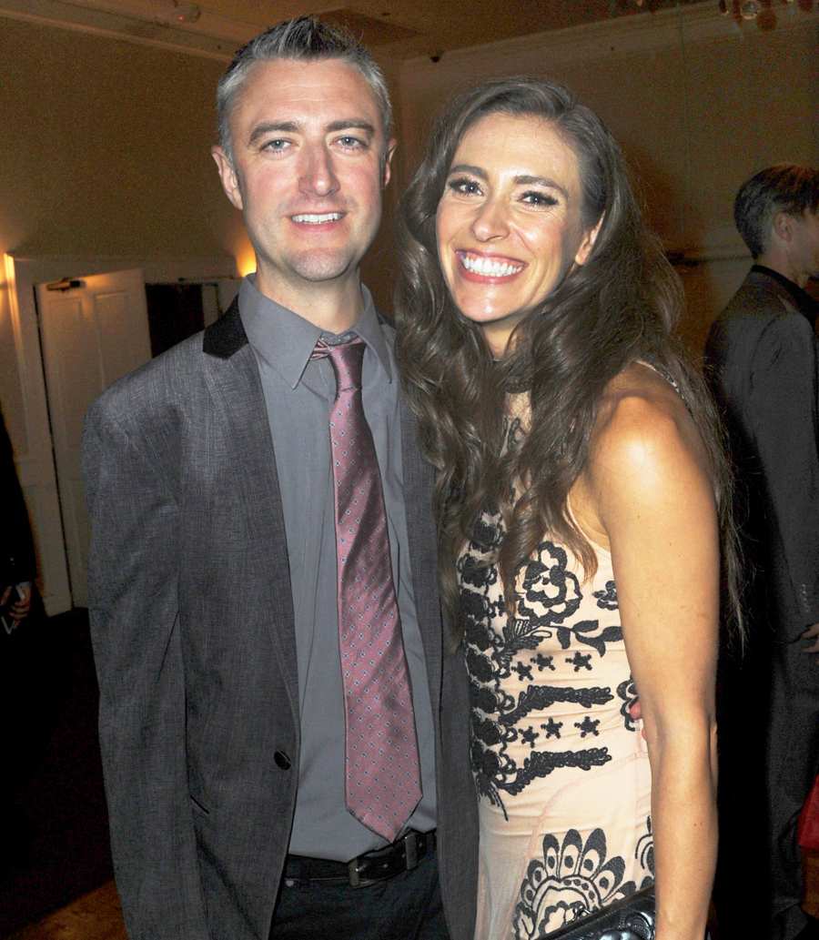 Sean Gunn and Natasha Halevi attend the 43rd Annual Saturn Awards - After Party held at The Castaway in Burbank, California.