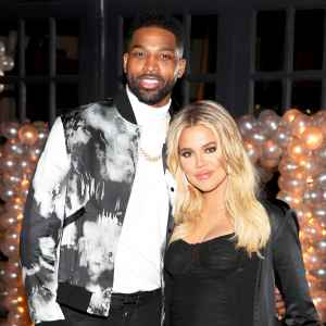 Tristan Thompson and Khloe Kardashian celebrates Tristan Thompson's Birthday at Beauty & Essex on March 10, 2018 in Los Angeles, California.