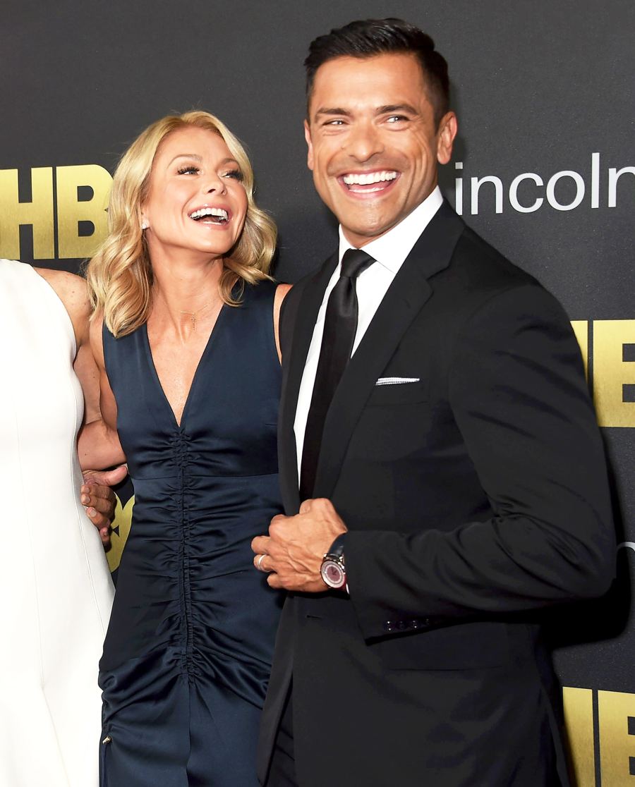 Kelly Ripa and Mark Consuelos