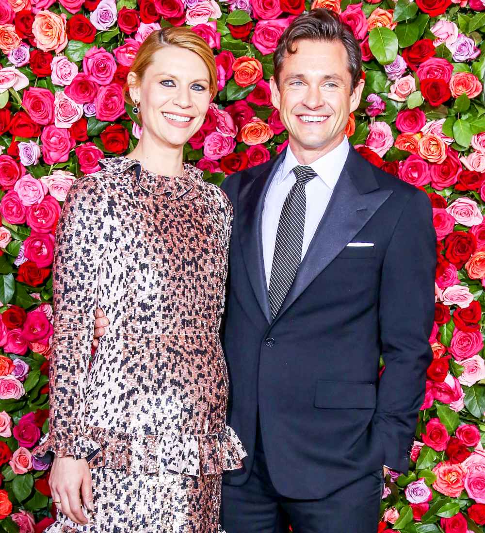 Claire Danes and Hugh Dancy attend the 72nd Annual Tony Awards at Radio City Music Hall in New York City.