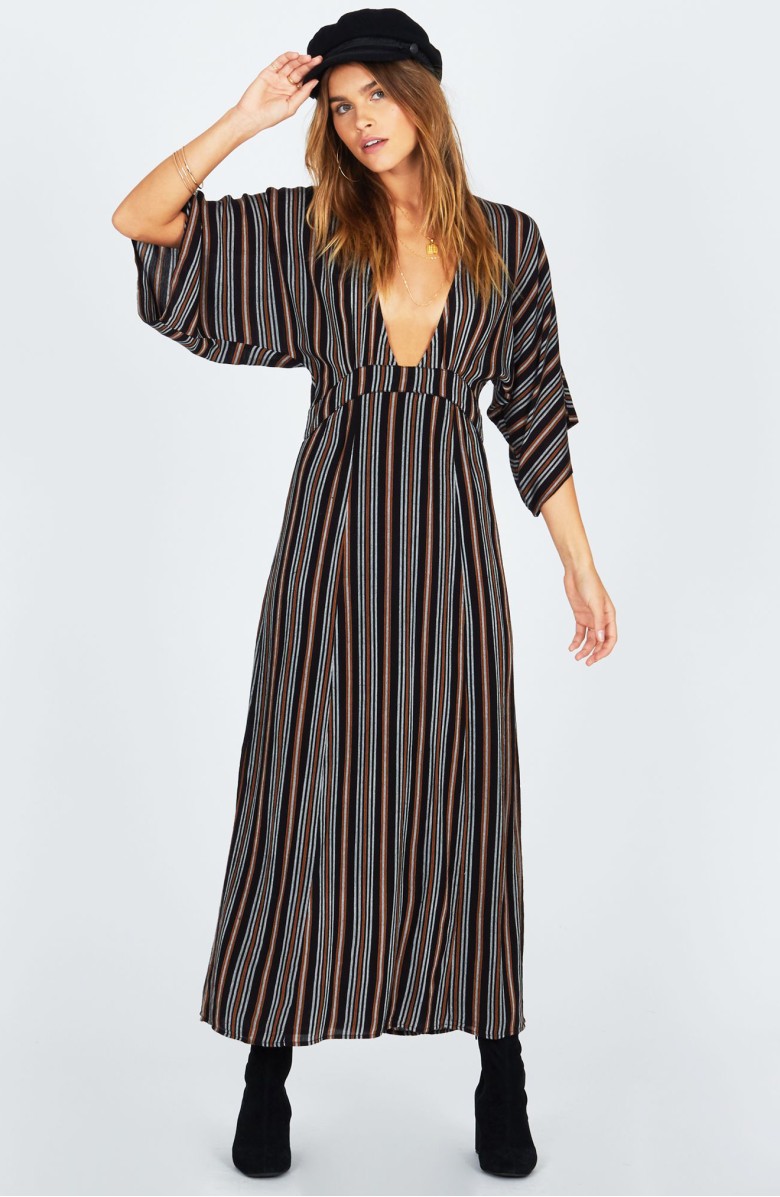 nordstrom maxi dress with sleeves