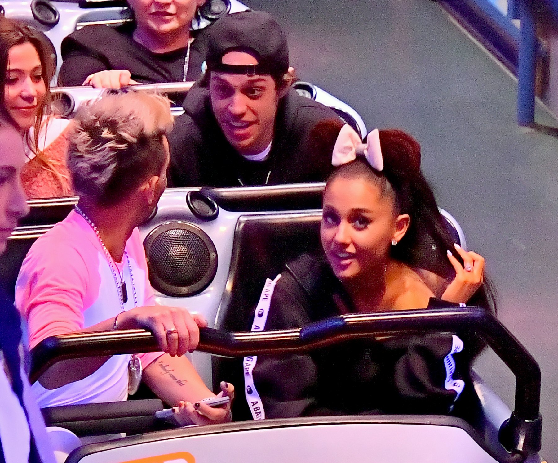 Ariana Grande Flashes Diamond Ring at Disneyland With Pete Davidson ...