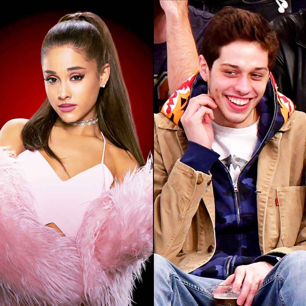 Ariana Grande and Pete Davidson