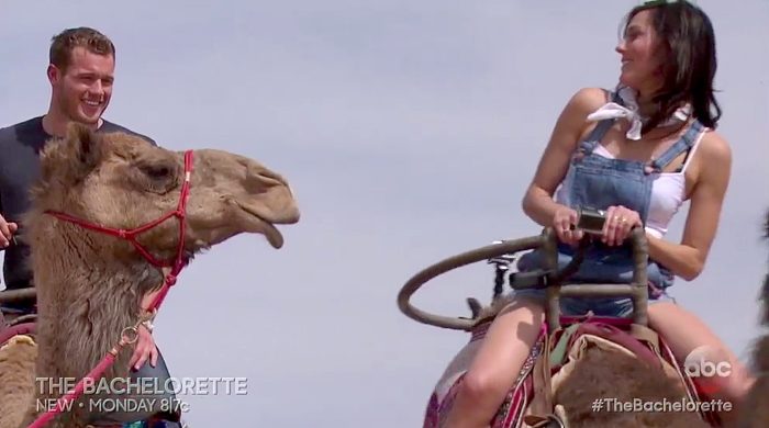 Colton and Becca on The Bachelorette