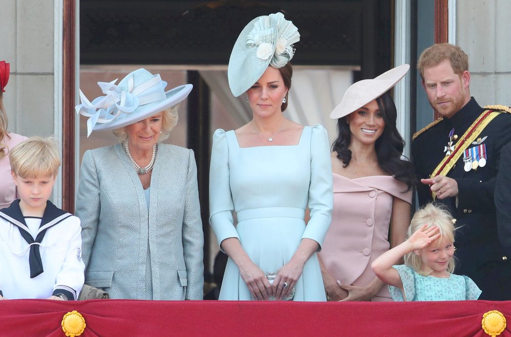 Duchess Camilla, Kate Middleton, Meghan Markle, Prince Harry, Trooping The Colour, Royal Family