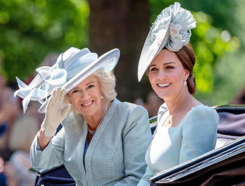 Duchess Camilla, Kate Middleton, Trooping The Colour, Royal Family